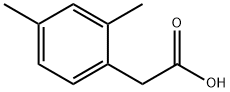 2,4-Dimethylphenylacetic кислота структурированное изображение