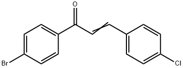 1-(4-BROMOPHENYL)-3-(4-CHLOROPHENYL)-2-PROPEN-1-ONE Structure