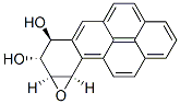 (7S,8R,9S,10R)-7,8,9,10-Tetrahydro-9,10-epoxybenzo[a]pyrene-7,8-diol 구조식 이미지