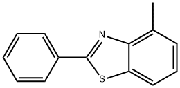 벤조티아졸,4-메틸-2-페닐-(9CI) 구조식 이미지