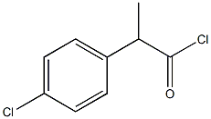 2-(4-Chlorophenyl)propionyl chloride Structure
