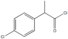 2-(4-클로로페닐)프로피오닐클로라이드 구조식 이미지