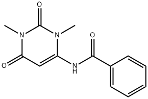 Benzamide, N-(1,2,3,6-tetrahydro-1,3-dimethyl-2,6-dioxo-4-pyrimidinyl)- (9CI) Structure