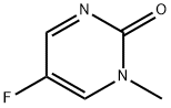 2(1H)-피리미디논,5-플루오로-1-메틸- 구조식 이미지