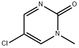 2(1H)-피리미디논,5-클로로-1-메틸- 구조식 이미지