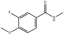 Benzamide, 3-fluoro-4-methoxy-N-methyl- (9CI) Structure
