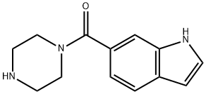6-[(PIPERAZIN-1-YL)CARBONYL]-1H-INDOLE
 구조식 이미지