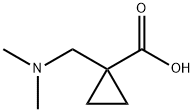 Cyclopropanecarboxylic acid, 1-[(dimethylamino)methyl]- (9CI) Structure