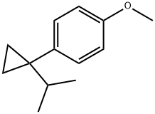 벤젠,1-메톡시-4-[1-(1-메틸에틸)사이클로프로필]- 구조식 이미지