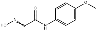 (2Z)-2-hydroxyimino-N-(4-methoxyphenyl)acetamide 구조식 이미지