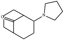 2-(1-Pyrrolidinyl)bicyclo[3.3.1]nonan-9-one 구조식 이미지