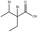 2,3-dibromo-2-ethyl-butanoic acid 구조식 이미지
