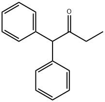 1,1-Diphenylbutan-2-one 구조식 이미지