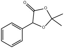 2,2-Dimethyl-5-phenyl-1,3-dioxolan-4-one 구조식 이미지