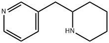 Pyridine, 3-(2-piperidinylMethyl)- Structure
