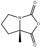 1H,3H-Pyrrolo[1,2-c]oxazole-1,3-dione,tetrahydro-7a-methyl-,(S)-(9CI) Structure
