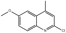 2,6-DIMETHOXY-4-METHYLQUINOLINE Structure