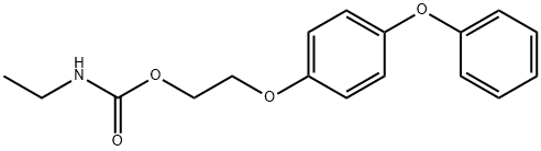 2-(4-Phenoxyphenoxy)ethyl ethylcarbamate 구조식 이미지