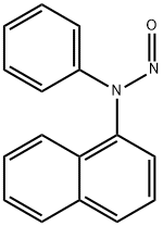 N-(1-나프틸)-N-페닐니트로사민 구조식 이미지