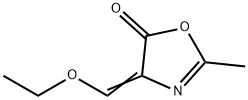 5(4H)-Oxazolone, 4-(ethoxymethylene)-2-methyl- (9CI) 구조식 이미지