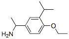 Benzenemethanamine, 4-ethoxy-alpha-methyl-3-(1-methylethyl)- (9CI) 구조식 이미지