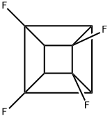 Pentacyclo[4.2.0.02,5.03,8.04,7]octane, 1,2,4,7-tetrafluoro- (9CI) Structure