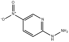 (5-nitropyridin-2-yl)hydrazine 구조식 이미지