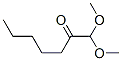 1,1-dimethoxyheptan-2-one Structure