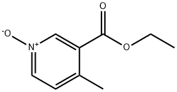 ethyl 4-methyl-1-oxido-pyridine-3-carboxylate 구조식 이미지