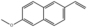 6-Methoxy-2-vinylnaphthalene 구조식 이미지