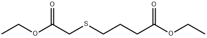 ETHYL 4-[(2-ETHOXY-2-OXOETHYL)THIO]BUTANOATE 구조식 이미지