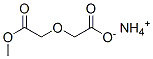 [(메톡시카르보닐)메톡시]아세트산암모늄염 구조식 이미지