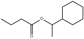 1-cyclohexylethyl butyrate Structure