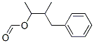 1,2-dimethyl-3-phenylpropyl formate 구조식 이미지