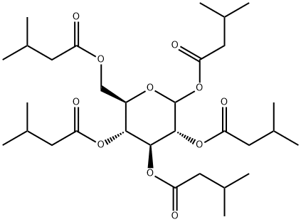 63450-57-7 1-O,2-O,3-O,4-O,6-O-Pentakis(3-methyl-1-oxobutyl)-D-glucopyranose