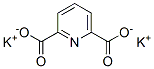 dipotassium pyridine-2,6-dicarboxylate Structure