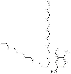 bis(1-methyltridecyl)hydroquinone 구조식 이미지