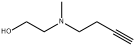 Ethanol, 2-(3-butynylmethylamino)- (9CI) Structure