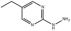 2(1H)-Pyrimidinone, 5-ethyl-, hydrazone (9CI) Structure