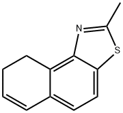 8,9-dihydro-2-methylnaphtho[1,2-d]thiazole  구조식 이미지