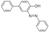 sodium 3-(phenylazo)[1,1'-biphenyl]-4-olate  구조식 이미지