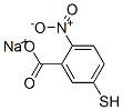 5-Mercapto-2-nitrobenzoic acid sodium salt 구조식 이미지