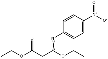 ethyl 3-ethoxy-3-[(4-nitrophenyl)imino]propionate 구조식 이미지