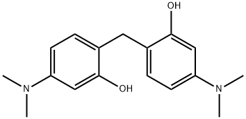 2,2'-Methylenebis[5-(dimethylamino)phenol] Structure