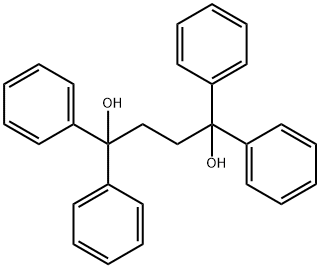 Ethylenebis(diphenylmethanol) Structure