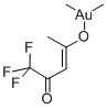 DIMETHYL(TRIFLUOROACETYLACETONATE)GOLD (III) Structure