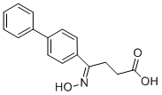4-BIPHENYL-4-YL-4-HYDROXYIMINO-BUTYRIC ACID Structure