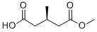 (R)-1-METHYL HYDROGEN 3-METHYLGLUTARATE Structure