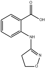 Benzoic acid, 2-[(4,5-dihydro-3-isoxazolyl)amino]- (9CI) Structure