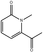 2(1H)-Pyridinone, 6-acetyl-1-methyl- (9CI) 구조식 이미지